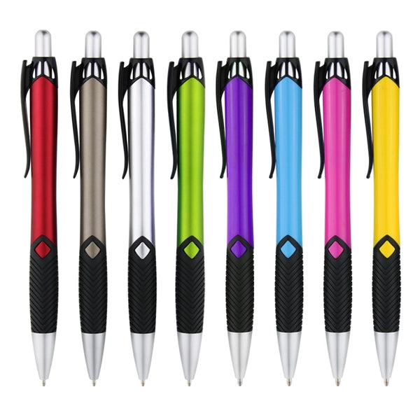 Rubberized writing pen