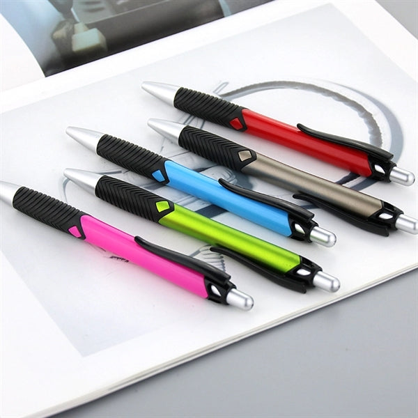 Rubberized writing pen