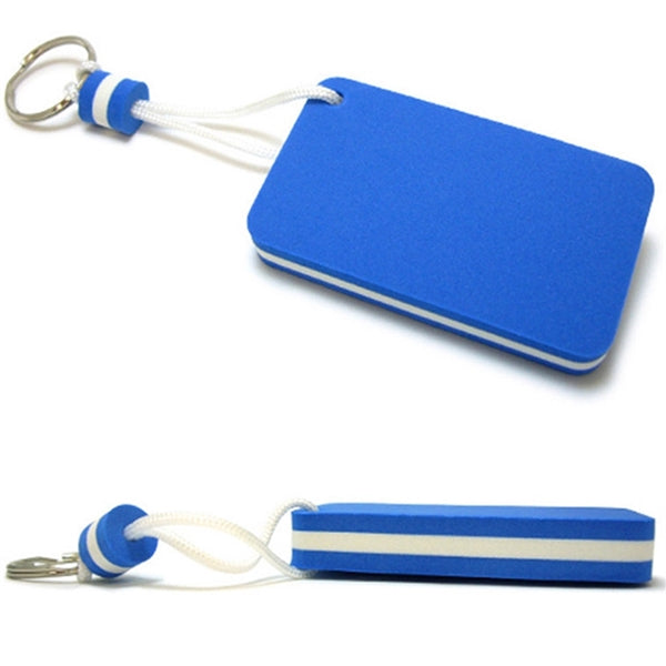 Multicolor Rectangle Floating Keychain