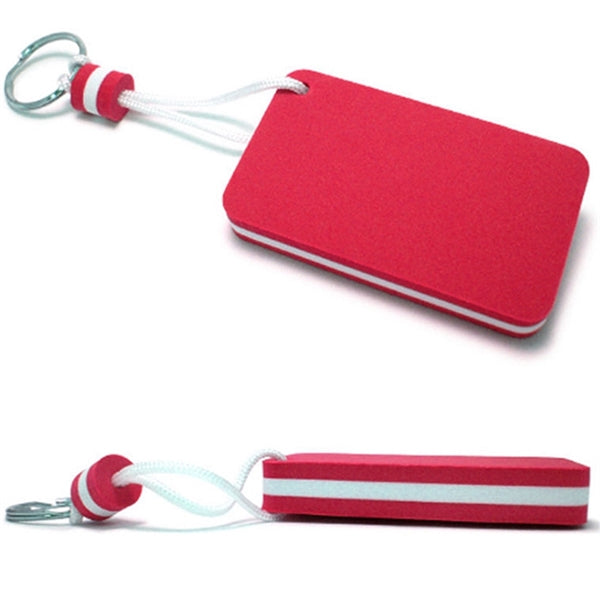Multicolor Rectangle Floating Keychain