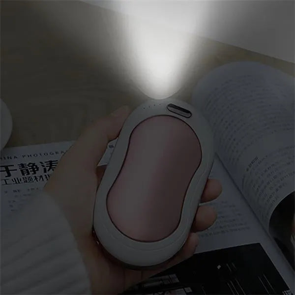Rechargeable 10000mAh Electric Hand Warmer Power Bank