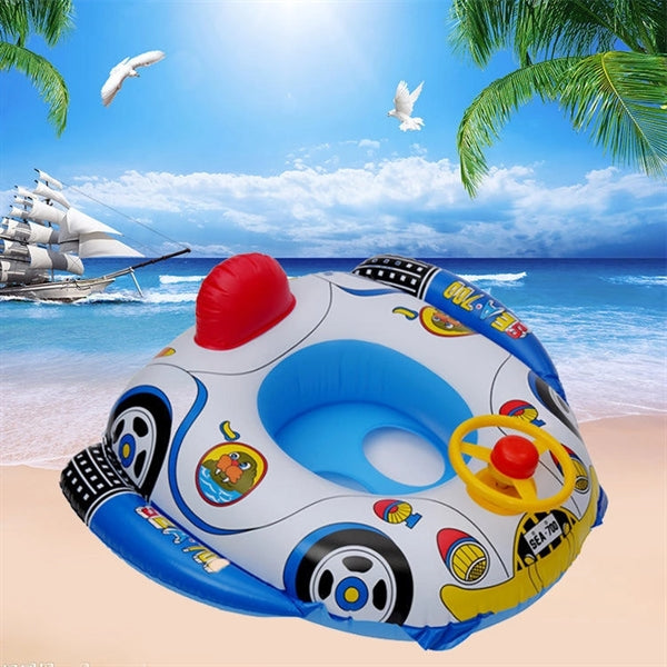 Kids Pool Inflatable Baby Float Safety Seat Car Swim Ring
