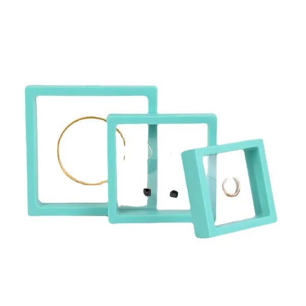 Black Transparent Jewelry Floating Display Box