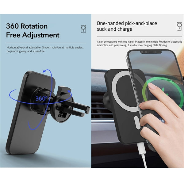Magnetic Wireless Car Charger