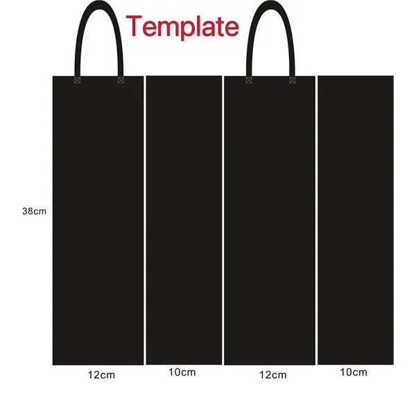 Vineyard One Bottle Wine Bag (4 3/4" W x 15" H x 4" D)