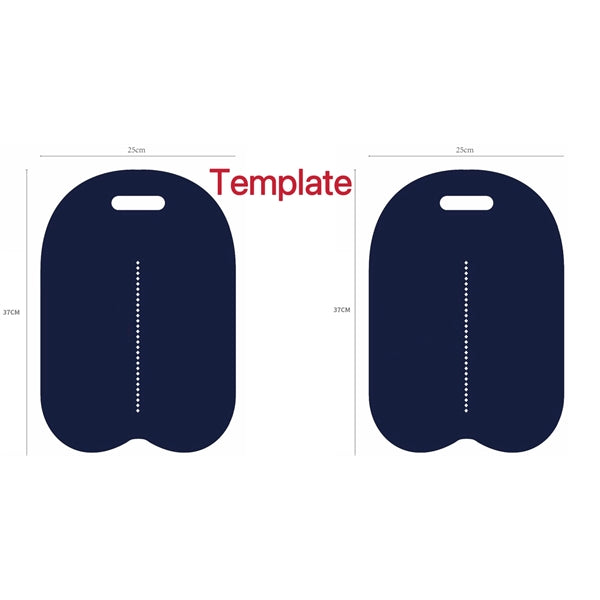 Neoprene Dual Wine Bottle Holder Tote (10 1/4" W x 14 1/2"H)