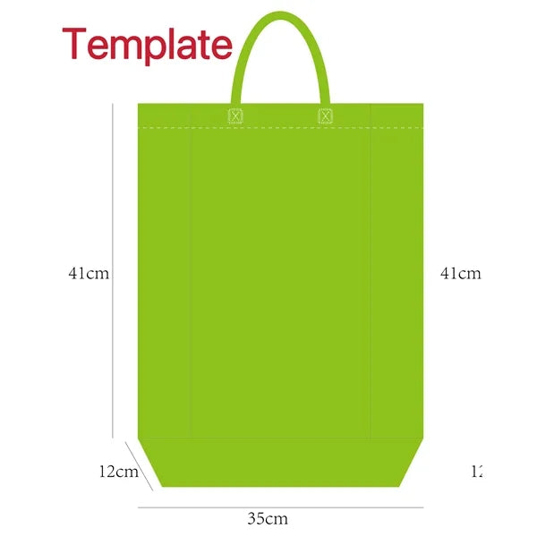 Non-Woven Tote Bag (13 3/4" W x 16" H x 4 3/4"D)