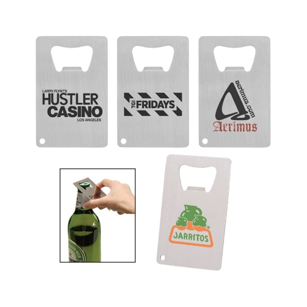 Credit Card Stainless Steel Bottle Opener