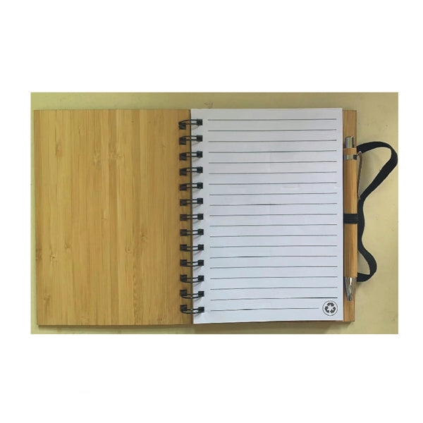 Environmental Protection Bamboo Notebook