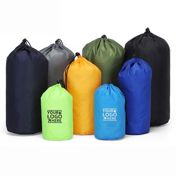 Barrel Shaped Nylon Drawstring Stuff Sacks