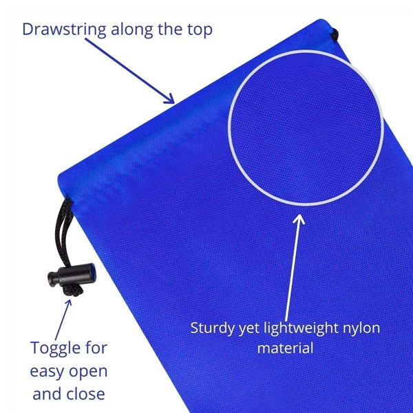 Barrel Shaped Nylon Drawstring Stuff Sacks