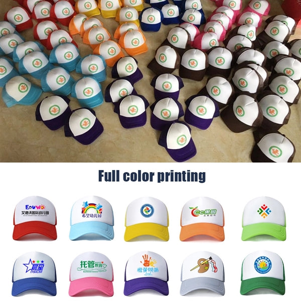 5 Panel Two-Tone Mesh Back Baseball Cap