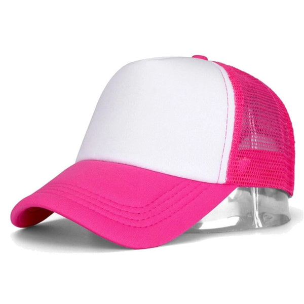 5 Panel Two-Tone Mesh Back Baseball Cap