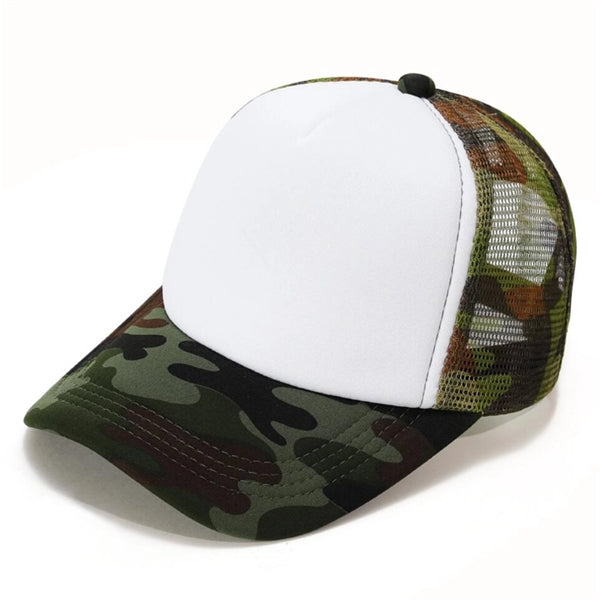 5 Panel Two-Tone Mesh Back Baseball Cap