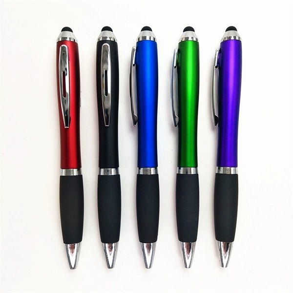 Color Ballpoint Pen with Screen Touch Stylus
