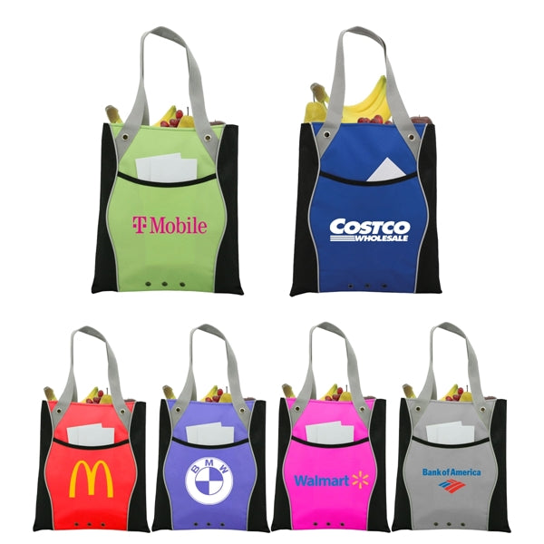 Two Tones Grocery Tote Bag