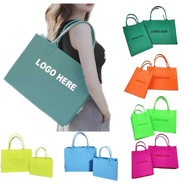 Felt Shopping Tote Bag