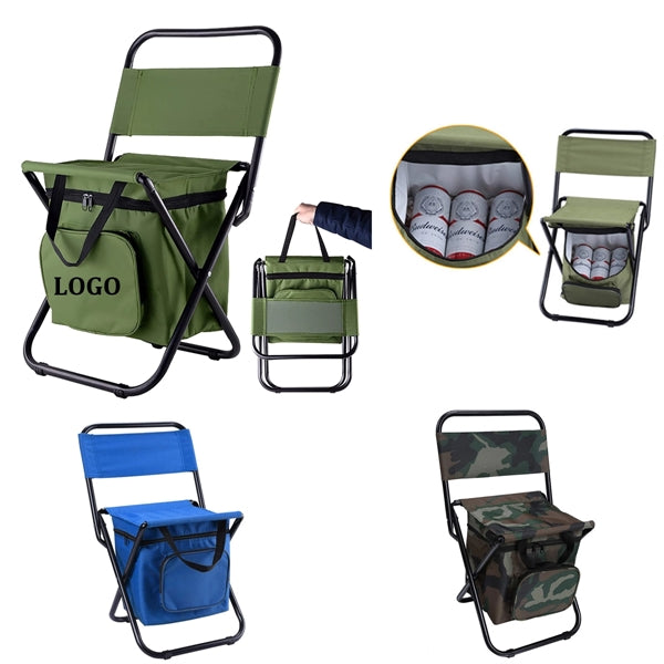 Folding Camping Chair With Cooler