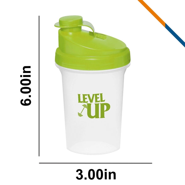 Linbit Plastic Shaker Bottle - 16 OZ.
