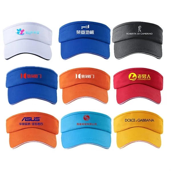 Outdoor Cotton Twill Visor Cap