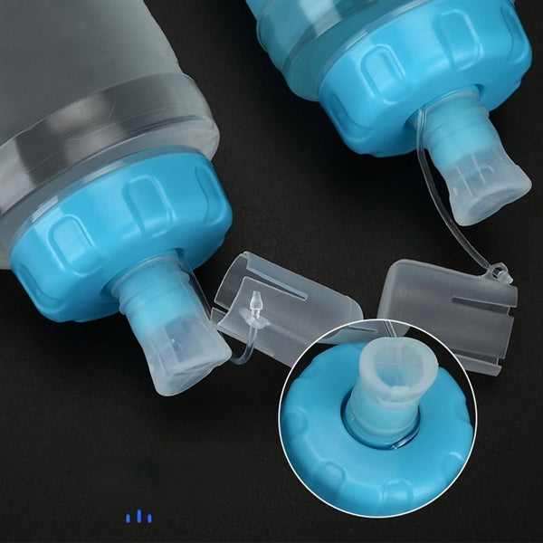Collapsible Soft Sports Water Bottle 15OZ