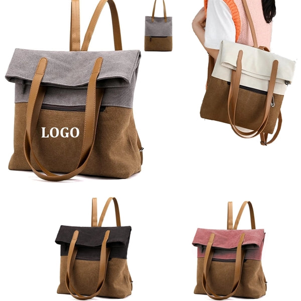Canvas Shoulder Backpack