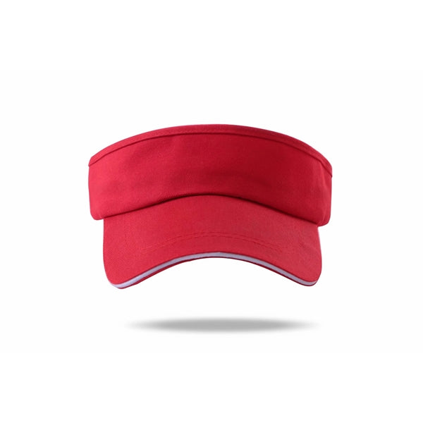 Cotton Twill Sandwich Visor Cap