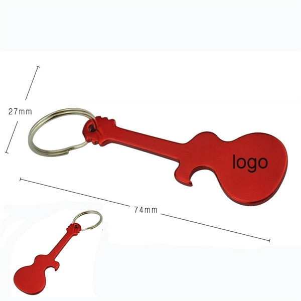 Guitar Keychain Bottle Opener