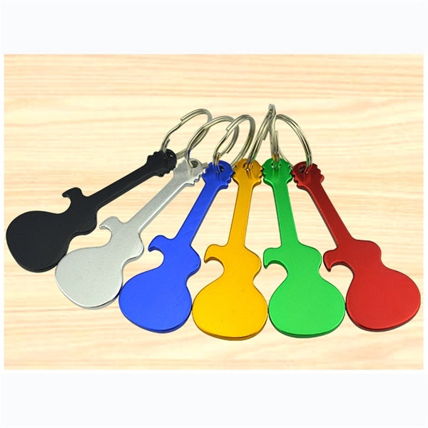 Guitar Keychain Bottle Opener