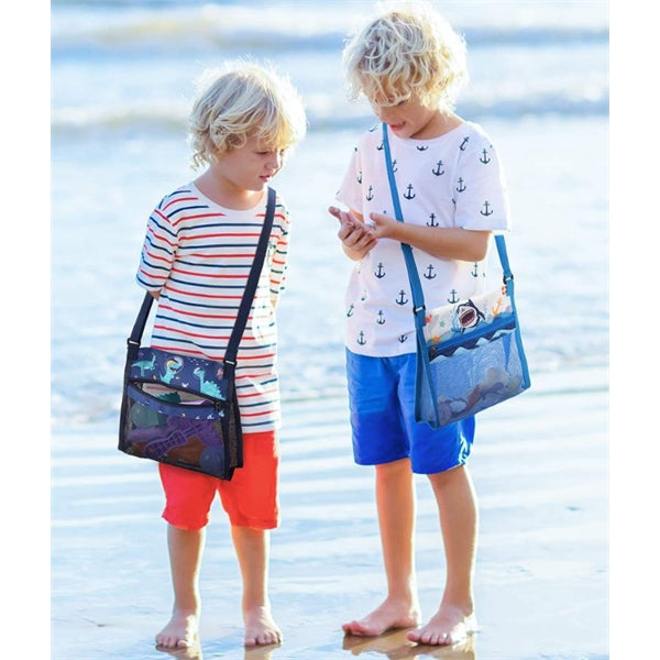 Shell Collecting Mesh Beach Toy Bag