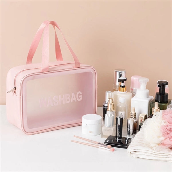 PVC Waterproof Cosmetic Bags Large Size