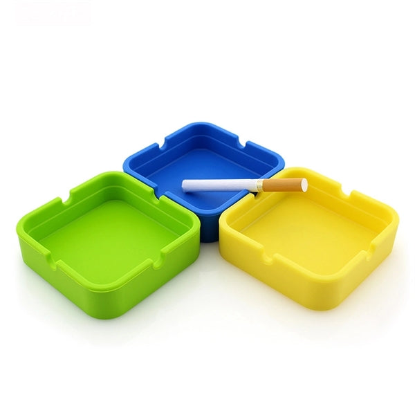 Square Silicone Ashtray