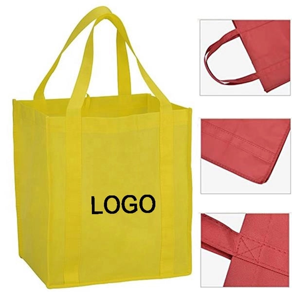 Large Non-Woven Grocery Tote Bag