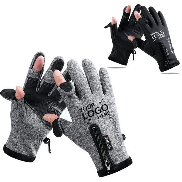 Winter 2 Fingerless Fishing Gloves