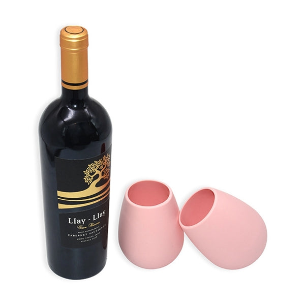 14oz Food Grade Silicone Wine Cup
