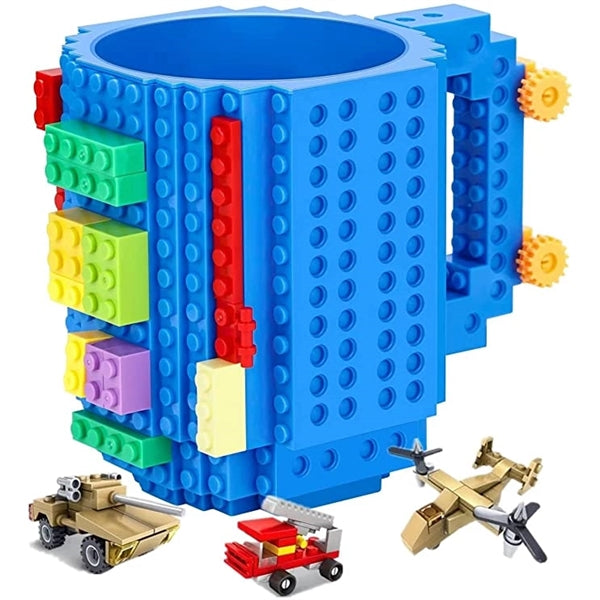 Funny DIY Build-on Brick Coffee Mug
