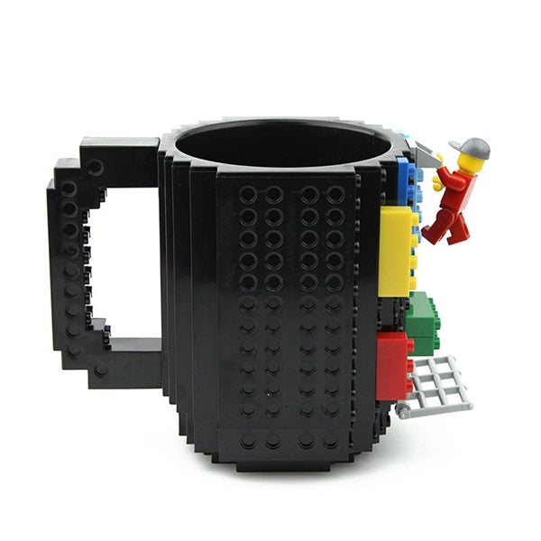 Funny DIY Build-on Brick Coffee Mug
