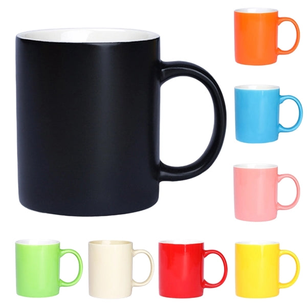 11 oz. Glossy Ceramic Coffee Mugs