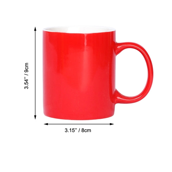 11 oz. Glossy Ceramic Coffee Mugs
