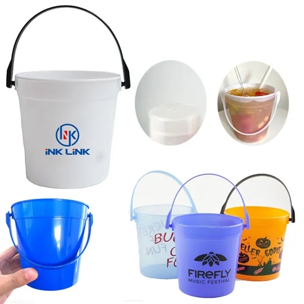32oz Drink Tub with Handle Stadium Cup Ice Bucket