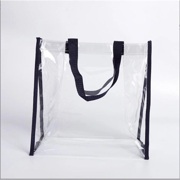 Clear Stadium Vinyl Tote Bag (12"H)