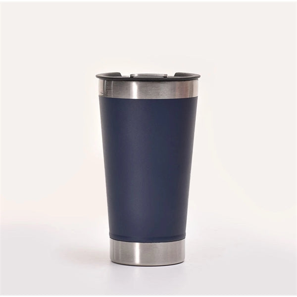 16oz Stainless Steel Vacuum Tumbler w/Bottle Opener