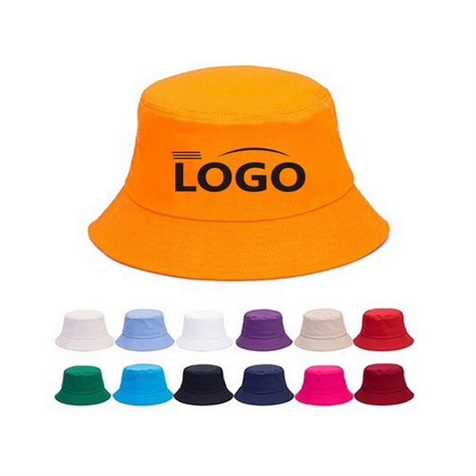 Screen Printed Cotton Bucket Hat