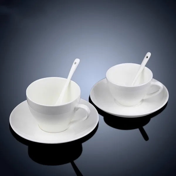 Logo Ceramic Coffee Cup Set