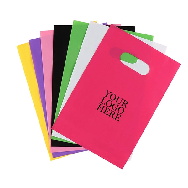 Colorful Plastic Gift Bags