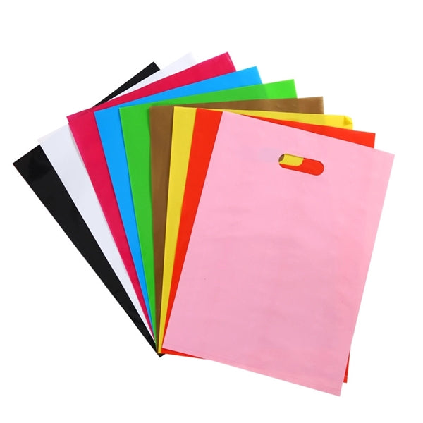Colorful Plastic Gift Bags