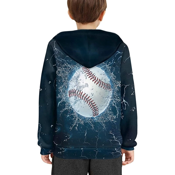 Youth rPET Recycled 100% Polyester Performance Hoodie