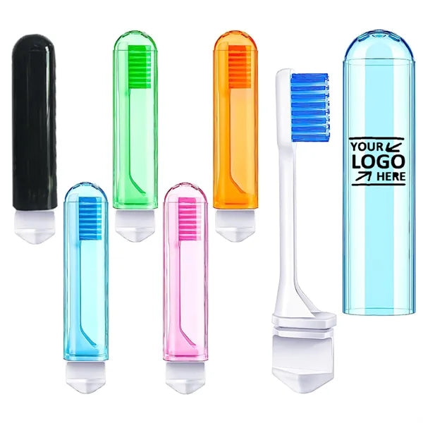 Travel Folding Potable Toothbrush With Box