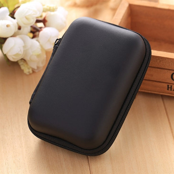 Portable Mini Earphone Carrying Case Storage Pouch