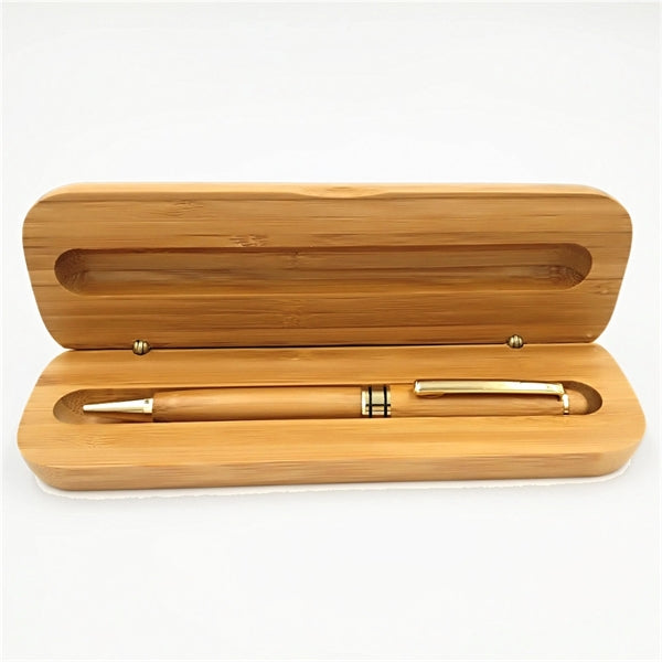 Bamboo Case & Pen Gift Sets